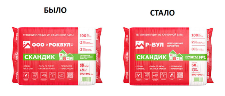 Ребрендинг продуктов РОКВУЛ