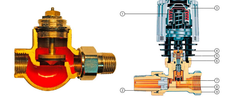 Как работает термостатический клапан