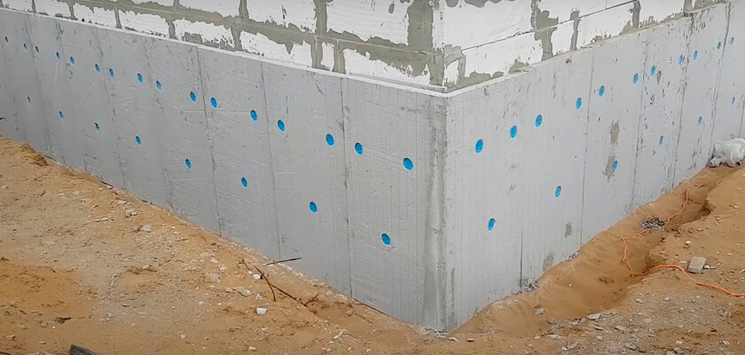 Как утеплить фундамент частного дома