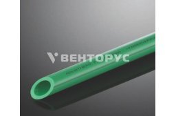 70718 Aquatherm Труба Fusiotherm Faser green pipe SDR 7,4 63x8,6 мм